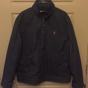 Men’s Black Polo Jacket